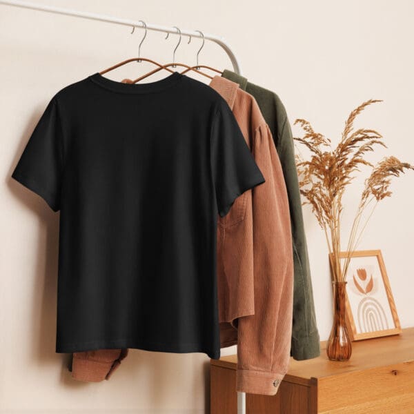 Inspired Action - Women’s organic ribbed neck t-shirt - Image 5