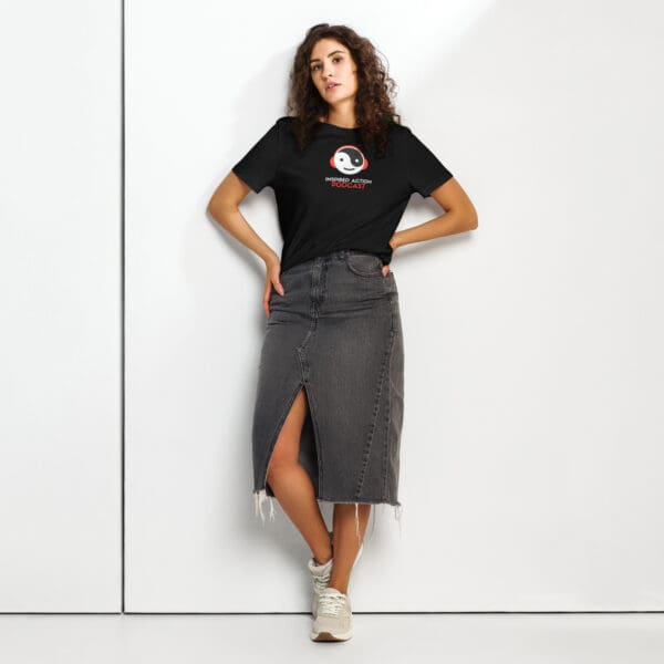 Inspired Action - Organic Women’s Tee - Image 2