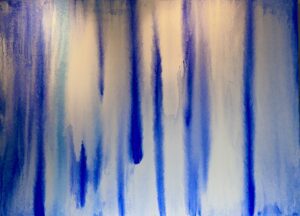 Seeping Blue